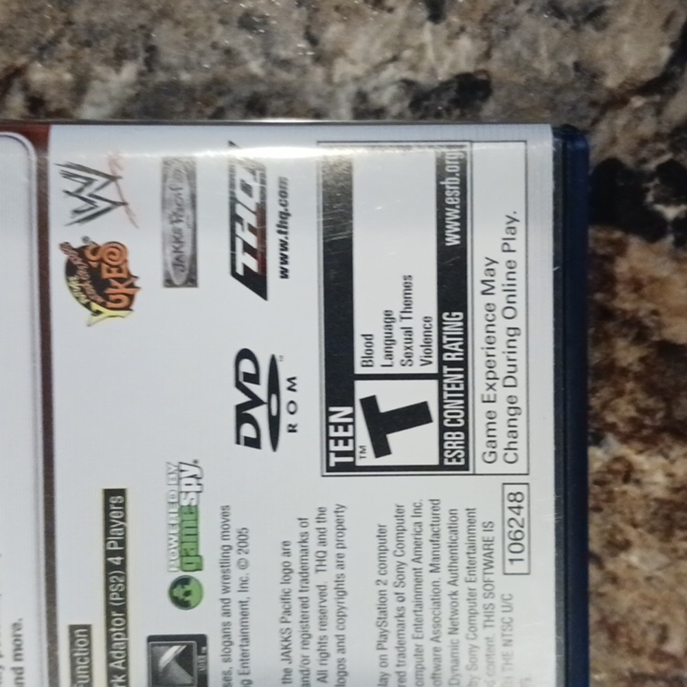 PlayStation 2 Smack Down Vs Raw 2006 - Picture 6 of 6
